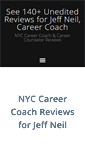 Mobile Screenshot of jeffneilcareercoachreviews.com